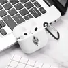 Acessórios para fone de ouvido Um coração com olhos preto Air Pods Case Capa para fone de ouvido para Airpods 12 Airpods3 para Air Pods Pro 2 Case presente para homens BoyfriendY240322