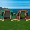 Tendas e abrigos totalmente automáticos pequenos UV hexagonais de alumínio tenda ao ar livre acampamento grande espaço 3-4pessoas toldo jardim pérgula 245 * 245 * 165 cm 240322