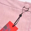 Etiqueta de vedação de plástico personalizada por atacado para trava de cordão de roupas com cordão de vedação de logotipo de marca para cordão de etiqueta de plástico de vestuário em vestuários