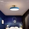 Ceiling Lights Modern LED Chandelier Makaron Living Bedroom Study Room Child Corridor Home Indoor Nordic Lamps Lighting