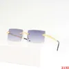 2 pcs Fashion luxury designer New overseas metal box sunglasses classic fashion glasses 2132