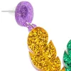 Boucles d'oreilles pendantes carnaval Chic décor homard tendance femmes clou acrylique mode cadeau Miss