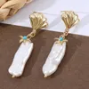 Dangle Earrings Chicgrowth Pearl Starfish For Women Fashion Jewellery Ladies Girls Boho Jewelry Luxury