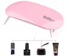 UV Nail Lamp 6W Sun Mini LED Lamp Gel Nail Polish Dryer Mouse Shape Dry Rechargeable Home Use Led Lamps5408829