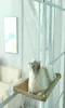 Kattbäddar möbler husdjurssäng för sucker soligt säte fönstermontering hängmatta bekväm matta söt hängande set med 20 kg6721994