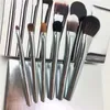 BB Sier Travel Makeup Brush Set Limited Editi 7-pcs -go Cosmetics Beauty Tools W8ve #