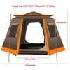 Tendas e abrigos totalmente automáticos pequenos UV hexagonais de alumínio tenda ao ar livre acampamento grande espaço 3-4pessoas toldo jardim pérgula 245 * 245 * 165 cm 240322