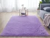 Carpets Long Hair Thickened Silk Wool Tie Dyed Living Room Bedroom Carpet Floor Mat