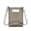 Bag Mini Clear PVC Crossbody Shoulder With Detachable Strap Available For Custom