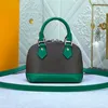Shell Phone Case Designer Handbag Canvas Women Shoulder Bag Cowhide Leather Classic Letter Print Detachable Shoulder Strap Internal Pocket High Quality