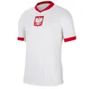 2024 2025 Polands Lewandowski Soccer Jerseys Polonia 24 25 Krychowiak Grosicki Zielinski Milik Zalewski Szymanski Shirt de football polonais Hommes Kits Kits Sock