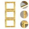 Frames 3 PCS Dollhouse Frame Picture Mini Po Decor Furniture Room Room miniature Miniatures Miniatures en plastique Miss For Crafts