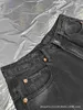 Дизайнерская правильная версия B Семья 24SS Новые модные повседневные свободные джинсы и брюки с перфорацией в тяжелой промышленности GXGP