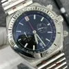 U1 TOP AAA BRETILTITION Watches Mens SuperCean Chronomat Navitimer Chronograph 50th Anniversary Watch Heritage Quartz Chronograpg Date Avenger Men Wristcarts