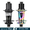 Koozer XM490pro Boost Cr-Mo Steel Задняя ось 5x141 QR 12x148 THRU TA MTB Велосипедные втулки 28 32 отверстия HG XD MS 10 11 12s Детали велосипеда 240308