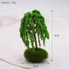 Dekorativa blommor Micro Landscape Tree Mini Garden Decoration Sand Table DIY Model Accessory Ornament