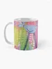 Muggar Funky Birds in a City Garden Coffee Mug Porslin Vackra te -glasskopparuppsättningar