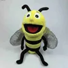 Stuffed Plush Animals 35cm Insect Soft Stuffed Toy Doll Dragonfly Ants butterfly Ladybug Cospaly Plush Doll Educational Baby Toys Hand Finger Puppet L240322