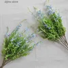 Faux Floral Greenery 85cm Artificial Sage Grass Home Wall Decor Acessório Foto Adereços Decorações de Casamento Decoração de Flores Decoração de Casa Y240322