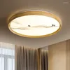 Plafondverlichting Japanse stijl ronde lamp moderne minimalistische creatieve kamer studeerkamer Zen Chinese speciale kunstverlichting