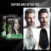Color 10pcs /Lot Sevich Black Hair Shampoo Fast Dye Grey White to Black Only 5 Minutes Plant Essence Natural Lasting Months