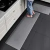 Mattor Cyned Kitchen Mat Rectangular Anti-Fatigue Rugs Mattan tvättad tjock torkbar matta Vattentät för golvbänk kontor