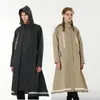 Fashion Windbreaker Type Raincoat Immasproof Women Men Men de randonnée extérieure Camping Vérisses de pluie Suit