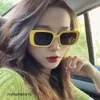 2 pcs Fashion luxury designer Net red same Sunglasses small frame rectangular 2022 new Korean Sunglasses Womens high sense Sunglasses