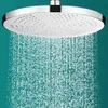 New 9/10 Inch Overhead Large Rain High Pressure Bath Cabin Parts Led Shower Head Bathroom Accessories