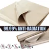 Faraday Fabric RFID SHIELDING BLOCK WIFIRF ANTI-RADIATION Ledande magnetisk Coppernickel EMF-tyg Anti Signal Interfer 240306