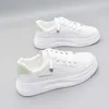 HBP 비 브랜드 최신 패션 플랫 스포츠 신발 도매 공장 여성 흰색 캐주얼 신발