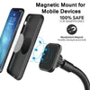 Suporte para montagem de telefone celular XMXCZKJ Suporte magnético para copo de carro Suporte para telefone com pescoço de ganso ajustável para a maioria dos smartphones para Iphone HuaWei 240322