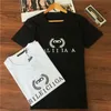 Paris Mens T Shirts Europe France Luxury Letter Graphic Printing Logo Fashion Mens Tshirt Women kläder Casual Cotton Tee