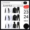 Juventus treino 2023 2024 camisas de futebol POGBA DI MARIA VLAHOVIC 23 24 Juventus treino terno masculino kit infantil kit de futebol uniforme jaquetas e moletons
