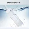 Autres appareils Portable IPX7 étanche électrique dentaire irrigateur oral 190 ml réservoir d'eau pour les dents H240322