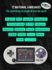 Game Controllers Joysticks DATA FROG 3 inch IPS SF2000 Portable Handheld Game Console Built-in 6000 Games Retro Video Game Consoles Support AV OutputY240322