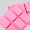 6 Grids Rectangle Silicone Mould Cake Biscuits Baking Moulds Chocolate Dessert Mold Bread Jelly Molds Kitchen Bakeware Tool TH1340