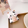 Acessórios para fone de ouvido 3D Boba Cow Cartoon Case para AirPods Pro 1 2 3 Fone de ouvido sem fio Capa protetora para Airpods 2 Case Capa de carregamento BoxY240322