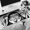 Tapis de souris Manga Junji Ito grand tapis de souris XL PC jeu d'ordinateur tapis de souris de bureau tapis de clavier en caoutchouc antidérapant tapis de souris souris 40x90 30x80 CM