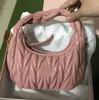 Lady evening bags miui hobo wander matelasse shoulder small designer handbag leather clutch purses luxury crossbody green pink Minority simplicity