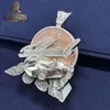 Designer Hip Hop S925 VVS Moissanite Diamonds Pendants Factory Wholesale Custom Gold Plating 925 Silver Fine Jewelry For Cuban Necklace