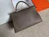 Large size Designer handbag men brand totes 40cm shoulder bag Fully handmade stitching Togo Leather many colors fast delivery