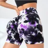 Boots Seamless booty shorts Tie Dye Sports Leggings High Waist Tummy Control Push Up Tights Women Yoga Pants Biker Shorts