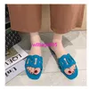 Sandales en caoutchouc Aloha Sandales pour femmes Pantoufles nouvelles pantoufles de chaîne de nez de porc pour femmes fond plats Jelly Couleur Femmes Summer Vacation Beach Slippers a Logo HB9Y9J