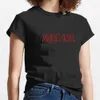 Kadınlar T-Shirt Maneskin T-Shirt Kadınlar Sıradan Hip-Hop Top O-Gell Tshirt Harajuku Kawaii T-shirt Gotik Erkek Tişört Önemsiz Giyim Y2K Estetiği 240323