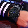 Wristwatches Men's Outdoor Sports Watches Military Clock Quartz Analog Wristwatch Waterproof Chronograph Luminous Watch For Men