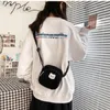 Evening Bags Autumn Winter Cute Bear Messenger Bag Women Plush Mobile Phone Girls Small Shoulder Japanese Ins Style