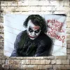 Accessories JOKER Movie Tapestry Wall Hanging Flag Banner Wall Cloth Tapestries Wall Art Tapestry Macrame Wall Carpet Wall Decor