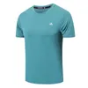 2024 New Casual Short sleeved Ice Silk Sportswear Fitness Running Trend Men's T-shirt Fashion Summer Wear