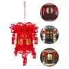Bordslampor 3 PCS Palace Lantern Spring Festival Ornaments julgrandekorationer hänge